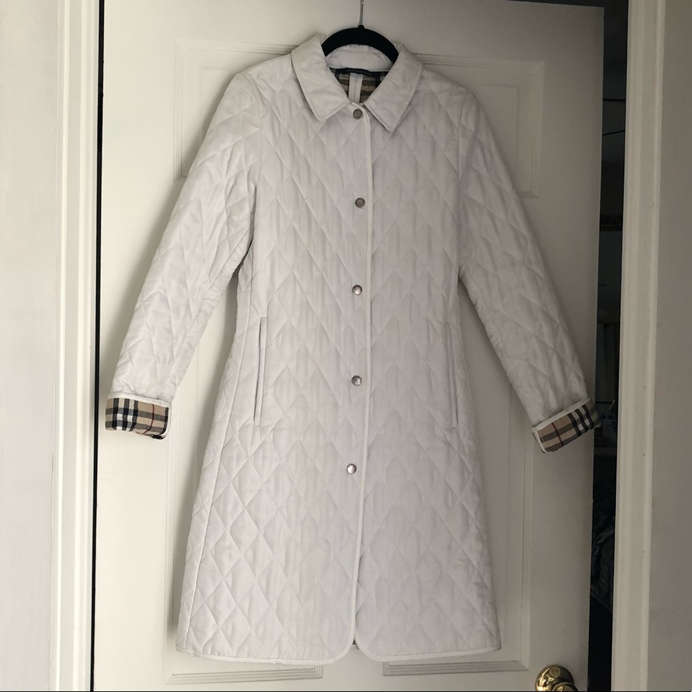 Burberry diamond quilted jacket
